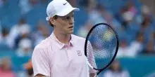 Tennis: Sinner in semifinale a Miami, battuto Tiafoe in 2 set