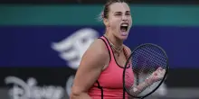 Tennis: Sabalenka, 'se premi troppo bassi al Roland Garros potremmo boicottare'