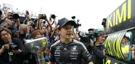 Antonelli, dall'aereo tifer&ograve; Sinner e gli italiani in MotoGp