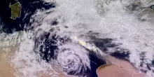 Il ciclone del Mediterraneo 'Jolina' visto dai satelliti  VIDEO