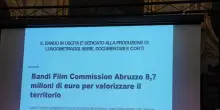 Marsilio, '8,7 milioni per i bandi per la Film Commission'
