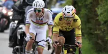 Van Aert vince la Parigi-Roubaix, secondo Pogacar