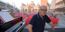 La Fenice omaggia Ennio Morricone in piazza San Marco a Venezia