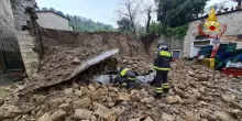 Allerta gialla in otto regioni, crollato un muro ad Ascoli Piceno
