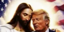 Trump ripubblica un post che lo ritrae con Ges&ugrave;: 'Il tycoon scelto da Dio'