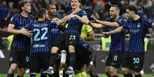 Serie A: Inter batte Cagliari 3-0 con i gol di Thuram, Barella e Zielinski CRONACA e FOTO