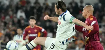 Serie A: in campo Roma-Atalanta 1-1 DIRETTA e FOTO