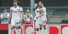 Serie A: Verona-Milan 0-1, decide Rabiot