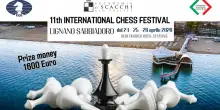 Via all'11/o Festival Internazionale di Scacchi "Lignano Sabbiadoro"