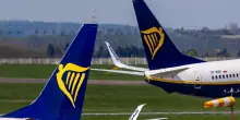 Ryanair cresce del 5% in aprile a 19,3 passeggeri