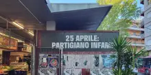 '25 aprile, partigiano infame', bufera per i manifesti a Roma