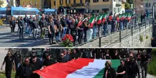 Saluti romani dei neofascisti a Dongo. A Predappio in 150 per commemorare Mussolini