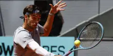 Tennis: Musetti fuori agli ottavi, ko con Lehecka