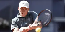 Tennis: Sinner supera il danese Moller e approda agli ottavi a Madrid
