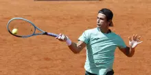 Internazionali: subito fuori Aliassime, perde in due set da Navone