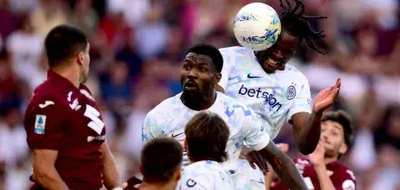 Serie A: in campo Torino-Inter 2-2 DIRETTA