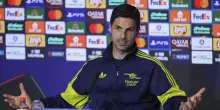Champions: Arteta, 'vedrete una squadra che vuole dominare'