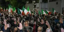 A Milano il corteo per Ramelli concluso con i saluti romani