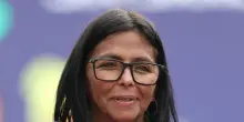 Venezuela, Delcy Rodr&iacute;guez incontra i vertici della Croce Rossa