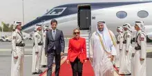 Meloni a Doha, incontro con l'emiro del Qatar