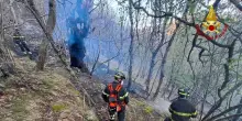 Incendio in Appennino bolognese, situazione sotto controllo