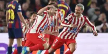 Impresa e lacrime per Griezmann, il duro Simeone sogna in Champions