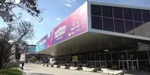 La sala concerti di Vienna si prepara per l'Eurovision