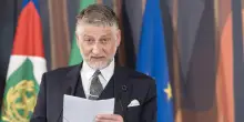 Il ministro della Cultura Giuli un'ora a palazzo Chigi