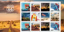 I 100 anni della Route 66, Usa la commemora con una serie speciale di francobolli