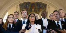Delcy Rodr&iacute;guez a l'Aia, 'la Corte non ha giurisdizione sulla disputa dell'Essequibo'