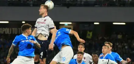 Serie A: in campo Napoli-Bologna 2-2 DIRETTA e FOTO