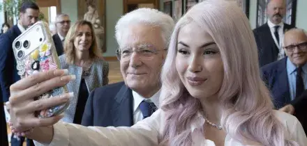 Anna Pepe, selfie con Mattarella al Quirinale