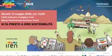 ASviS, il Festival dello sviluppo sostenibile fa tappa a Torino con l'evento 'Si fa presto a dire sostenibilit&agrave;'
