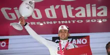 Giro: Arrieta commosso 'vincere con questo freddo &egrave; ancora pi&ugrave; bello'