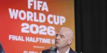 Mondiali: cambia la cerimonia degli inni, squadre una di fronte all'altra
