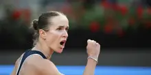 Internazionali: Svitolina regina a Roma, vince in finale contro Gauff