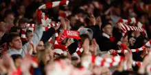 Arsenal campione dopo 22 anni, notte di festa a Londra