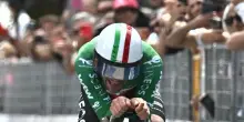 Giro: Ganna vince la 10/a tappa a cronometro