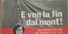 Il terremoto del Friuli visto con gli occhi sorridenti di una bimba