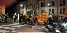 Catanzaro in finale per la Serie A, caroselli di auto in citt&agrave;