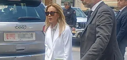Meloni a Niscemi con il capo della protezione civile Ciciliano