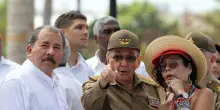 Ortega e Murillo difendono Ra&uacute;l Castro dopo le accuse Usa