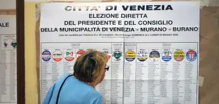 Oltre 6 milioni di elettori alle urne oggi e domani, alle 19 affluenza al 34,5%