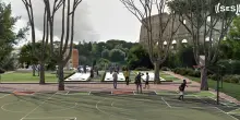 Curling all'ombra del Colosseo, Nepi 'tre piste da meta' giugno'
