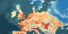 L'ondata di caldo in Europa vista dai satelliti