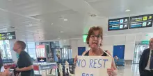 Proteste a Cagliari per voli da Israele, attivisti 'militari in vacanza'