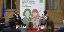 Inaugurata la mostra ANSA "Le donne della Repubblica" con Samantha Cristoforetti