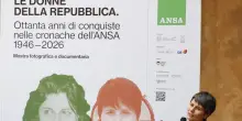 'Le donne della Repubblica' proiettate domani da decine di Comuni italiani