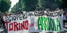 Torino per Gaza, il presidio diventa un corteo