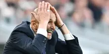 Serie A: Spalletti, 'a volte si diventa poca roba, abbiam fatto tutto noi'
